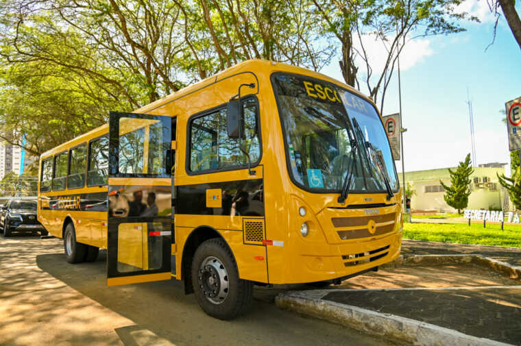 Frota do transporte escolar de Vitória da Conquista é ampliada e passa a contar com 39 veículos