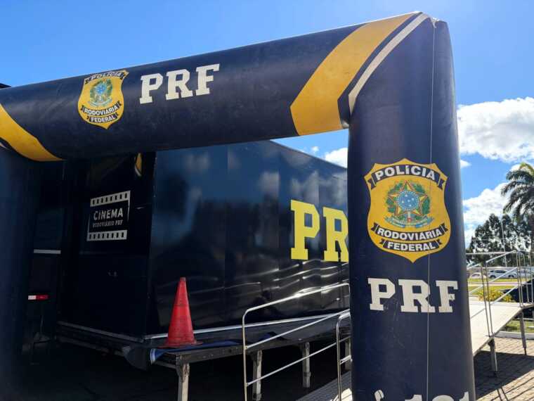 PRF promove atividade de educação no trânsito para estudantes da Rede Municipal